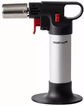 Mastrad Expert Inox Flambierbrenner, ergonomisch, schwarz (F46700)