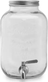Echtwerk Retro Getr&auml;nkespender Glas, 5L (EW-GS-0110)