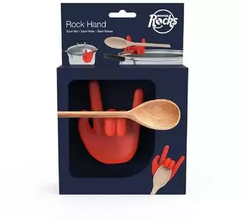Rarewaves Rock Hand Kochlöffelablage & Topfdeckelhalter (17038)