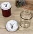 MamboCat Alois Hirsch Sturzglas 350ml mit Twist-Off-Deckel TO 82, 12er-Set (4251967520537)