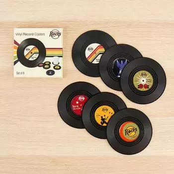 Winkee Vinyl Rock Untersetzer