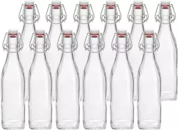 Bormioli Rocco Swing Bügelverschlussflasche 550ml, 12er-Pack