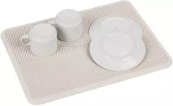 Wenko Damon Abtropfmatte Diatomit, 40x30cm, beige (54954100)