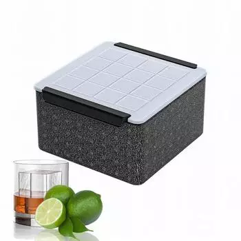 LuxusKollektion Eiswürfelform kristallklar 16 Würfel 4,3x5,1cm