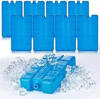 BigDean K&uuml;hlakkus 200ml, 15x8x2cm, HDPE-Kunststoff, 8er Set
