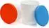 LuxusKollektion Peohud Eiscreme-Behälter mit Silikondeckel, 4er-Set, 1L, BPA-frei
