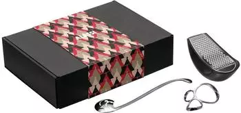 Alessi Pasta-Geschenkset 3-teilig, Edelstahl/Kunststoff (MMI31SET)