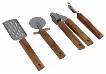OEM Husla Küchenutensilien-Set aus Holz, 4-teilig (kinghoff_1619)
