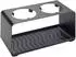 Wenko Wave Flaschenhalter für 2 Flaschen, Metall, schwarz (54898100)