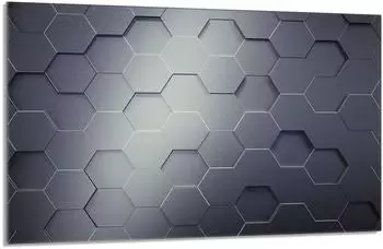 OEM Glasschutzplatte für Herd, gemustert, 80x52cm (darhaus_5903515768999)