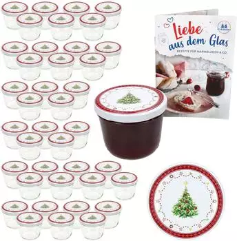 MamboCat Sturzglas 230ml Weihnachtstraum TO 82 40er-Set