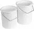 Westmark Milch- und Vorratseimer-Set 2l & 3l, Kunststoff mit Deckel (237922E7)
