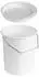 Westmark Milch- und Vorratseimer-Set 2l & 3l, Kunststoff mit Deckel (237922E7)