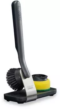 Joseph Joseph SinkTech Sp&uuml;lb&uuml;rste mit Schwammkopf und Halterung (6500011)