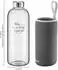 Westmark Viva Trinkflaschen-Set 2tlg., Glas, 1000ml (527422E8)