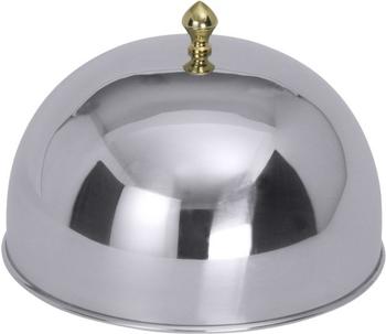 Contacto Speiseglocke 24 cm mit vergoldetem Griffknopf