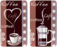 WENKO Herd-Abdeckplatte "Universal Modell Kaffeeduft" Herdabdeckung f&uuml;r alle
