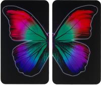WENKO Herd-Abdeckplatte "Universal Modell Butterfly by Night" Herdabdeckung f&uuml;r alle