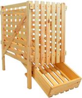 promadino Holzkiste "Kartoffelkiste" BxTxH: 44x96x81 cm, f&uuml;r 50 kg Kartoffeln