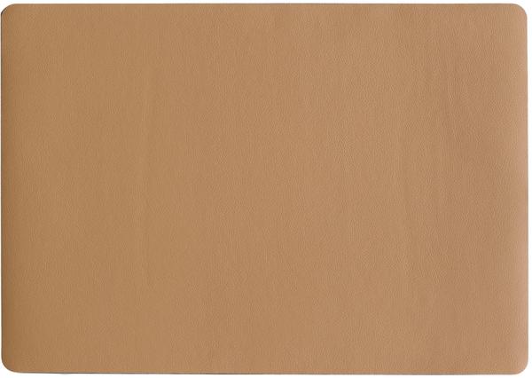 ASA Tischset Kunstleder karamell 33 x 46 cm