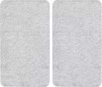 Allstar Glasabdeckplatte Transparent, 2er Set f&uuml;r Glaskeramik-Kochfelder 2712800100