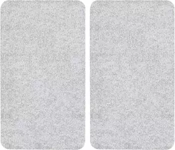 Wenko Abdeckplatten 2er Set transparent Glas