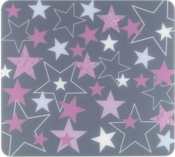 Wenko Multi-Platte Sterne rosa
