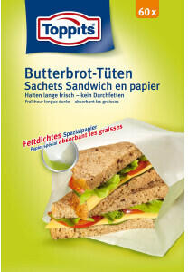 Toppits Butterbrot-Tüten 60 Stk
