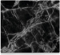 Zeller Present Herdblende-/Abdeckplatte "Marmor" Silikonf&uuml;&szlig;en