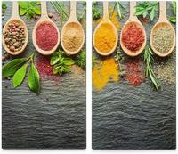 Zeller Present Herd-Abdeckplatte "SPICES" aus ESG-Sicherheitsglas hergestellt