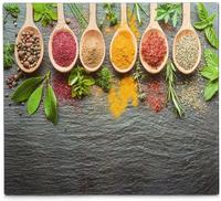Zeller Present Herd-Abdeckplatte "SPICES" aus ESG-Sicherheitsglas hergestellt