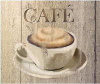 WENKO Glasr&uuml;ckwand Mod. Caf&eacute;, 60 x 50 cm 60 x 50 cm 2713600100