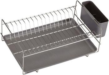 Sauvic Geschirrständer flach grau (90990)