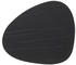 schwarz: LINDDNA Glasuntersetzer curve 11 x 13 cm
