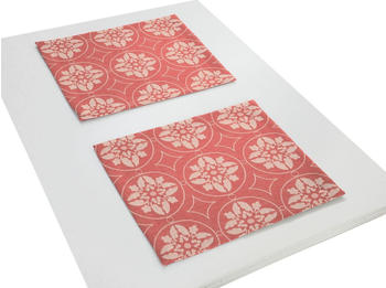 naturebyadam Adam Platzsets Romantic Puligny Light 30 x 40 cm rot