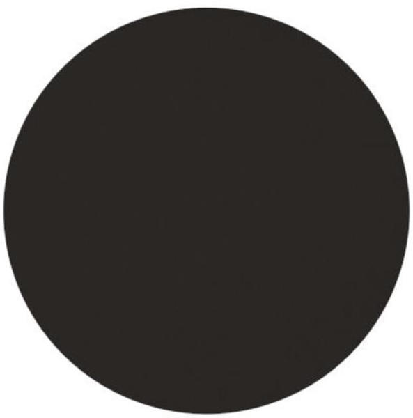 daff Tischset / Scheibe coal black Ø 33 cm (schwarz)
