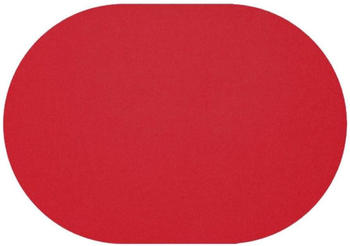 daff Tischset Oval cherry 34 x 42 cm (rot)