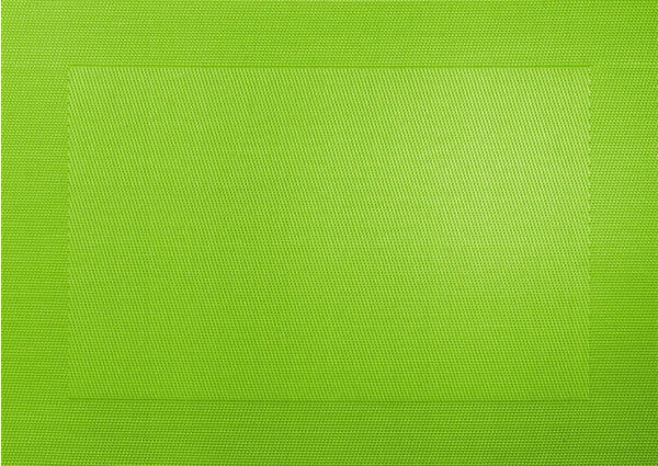 ASA Tischset gewebter Rand apfelgrün 46 x 33 cm (grün)