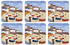Pimpernel St Ives Windbreak Glasuntersetzer 6er Pack Multi