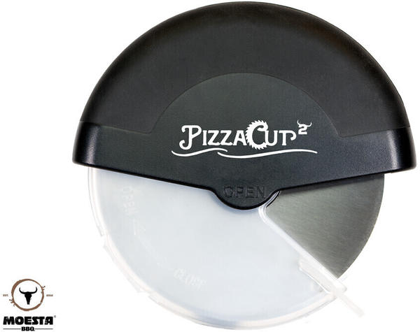 Moesta-BBQ PizzaCut Vol. 2 Pizzaschneider, Messer schwarz/edelstahl