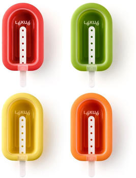 Lékué Stackable popsicles mould small 4 colors (4 units)
