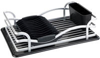 WENKO Geschirrabtropfer Alu aus rostfreiem Aluminium und Kunststoff 54768100