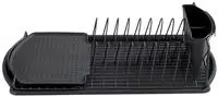 WENKO Geschirrabtropfer Mod. Basic Schwarz f&uuml;r die Sp&uuml;le 54767100