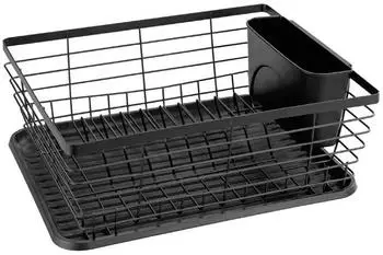 Wenko Geschirrabtropfer Drip Schwarz