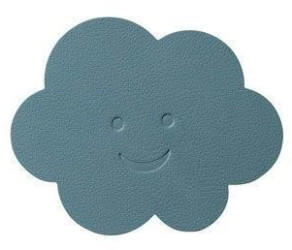 LINDDNA Cloud Nupo Untersetzer hellblau