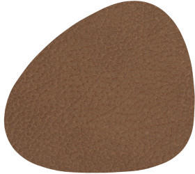 LINDDNA Curve hippo Untersetzer braun - braun