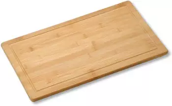 Kesper Herdabdeckplatte, Holz, Braun, 50 x 28 x 4.5 cm