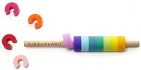 Kikkerland Glasm Marker Regenbogen Mehrfarbig 12 Stk.