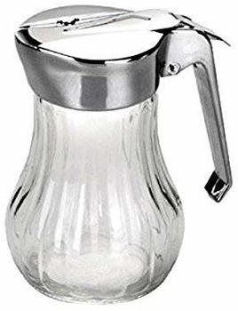 ibili 755300 Honigspender, 250 ml, Glas, transparent / silber, 8 x 8 x 15 cm