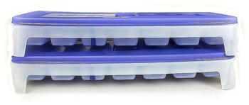 Tupperware Eiswürfler 2-teilig lila/blau